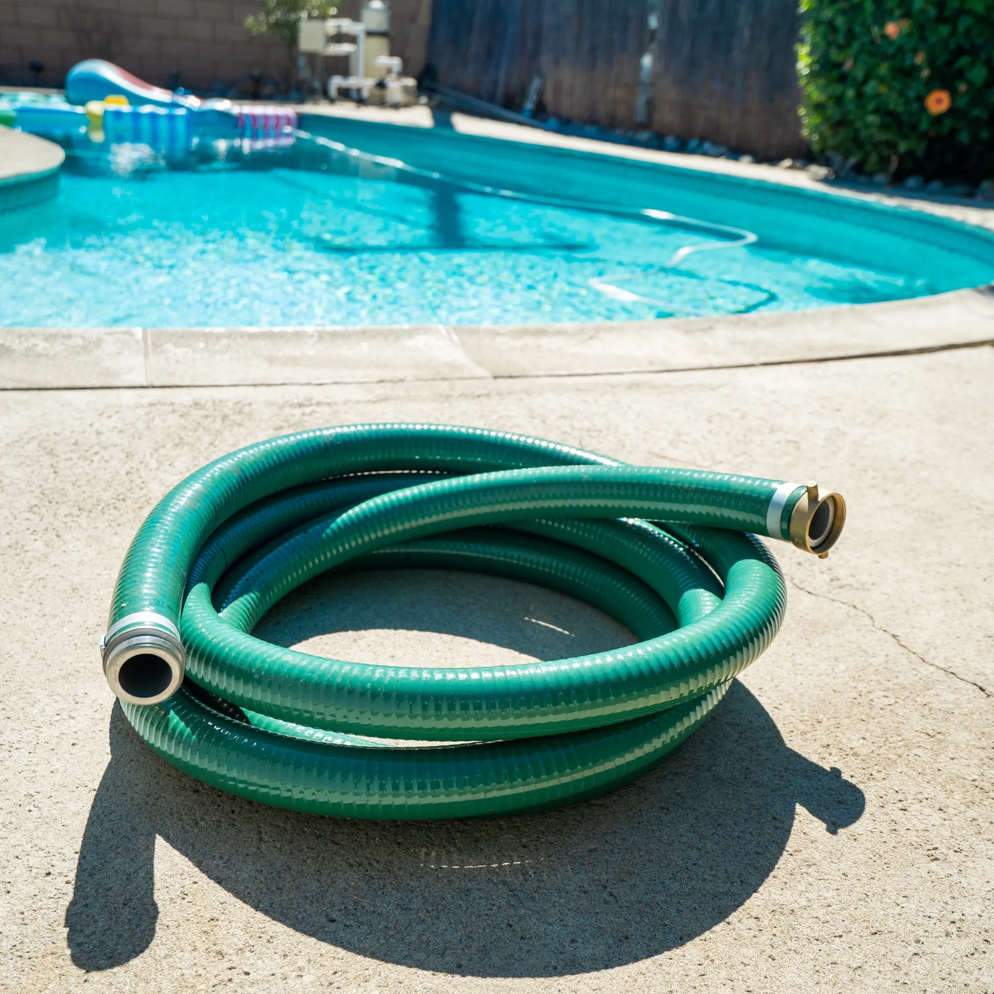 2-Inch x 20-Foot Water Pump Suction Hose