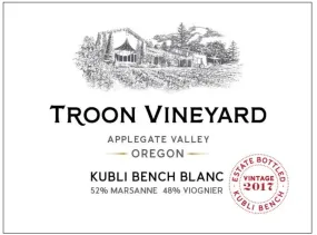 2017 Troon Vineyard, Kubli Bench Blanc