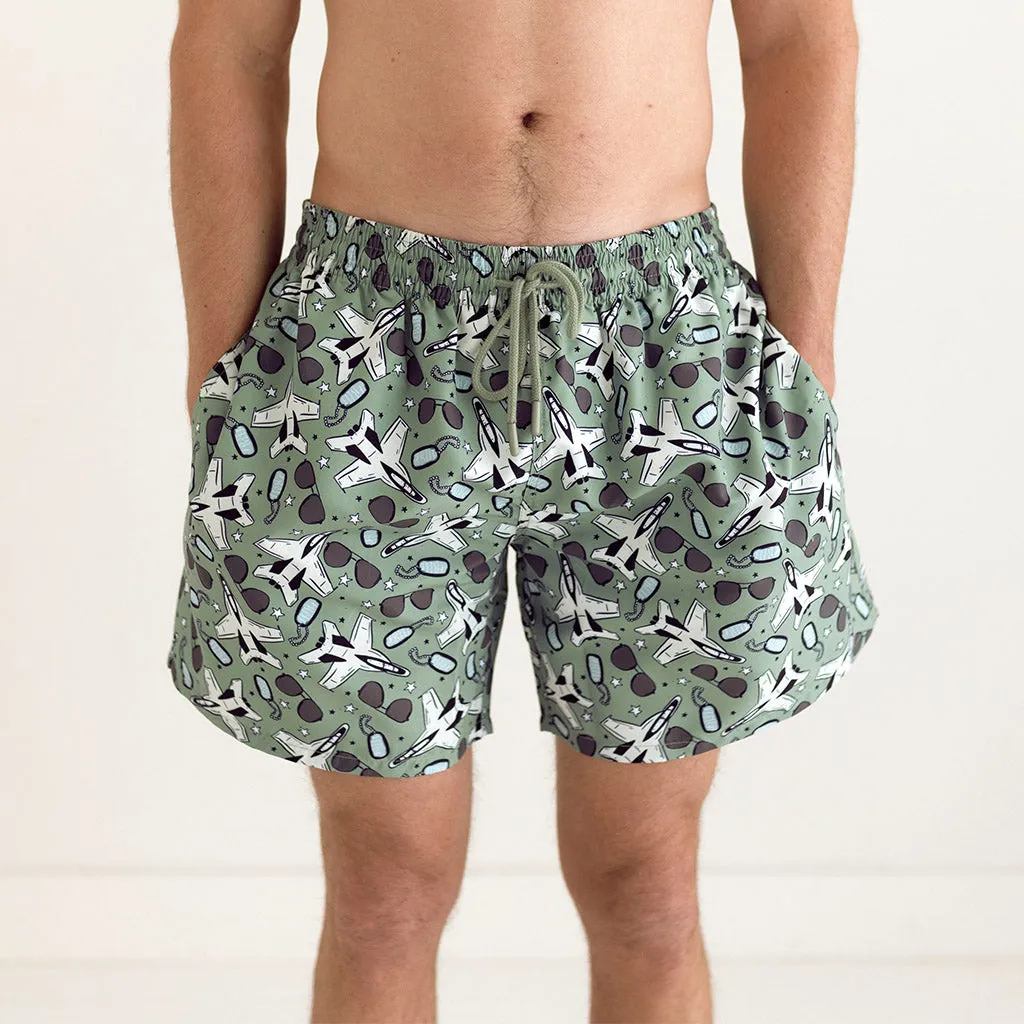 Airman Men's Swim Trunks