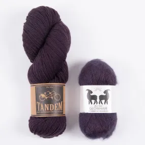 AUBERGINE  MOHAIR MATCH DK