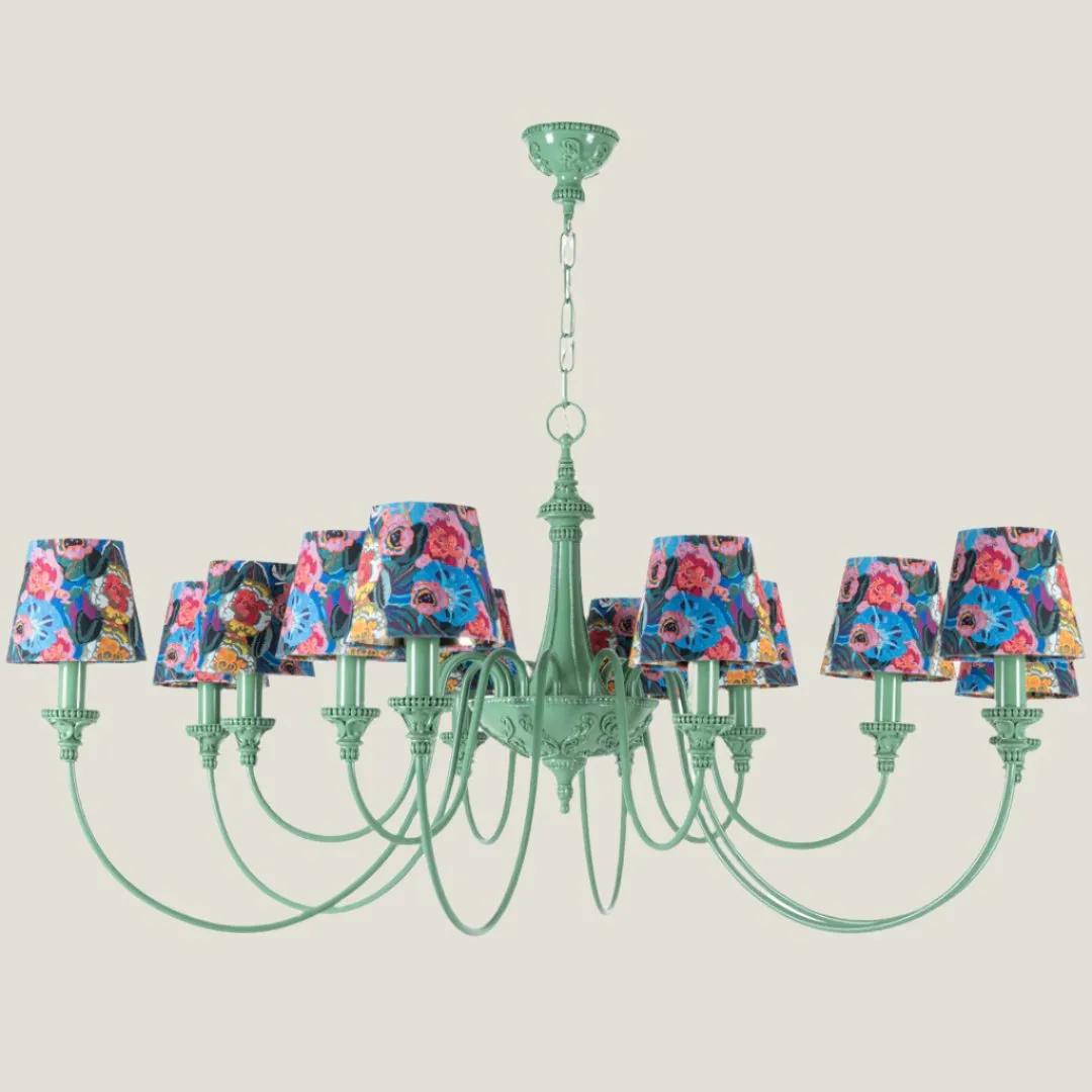 Bailey Green Chandelier - MINDTHEGAP