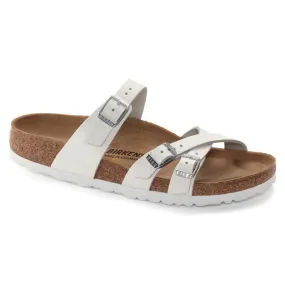 Birkenstock Franca White Leather Women's