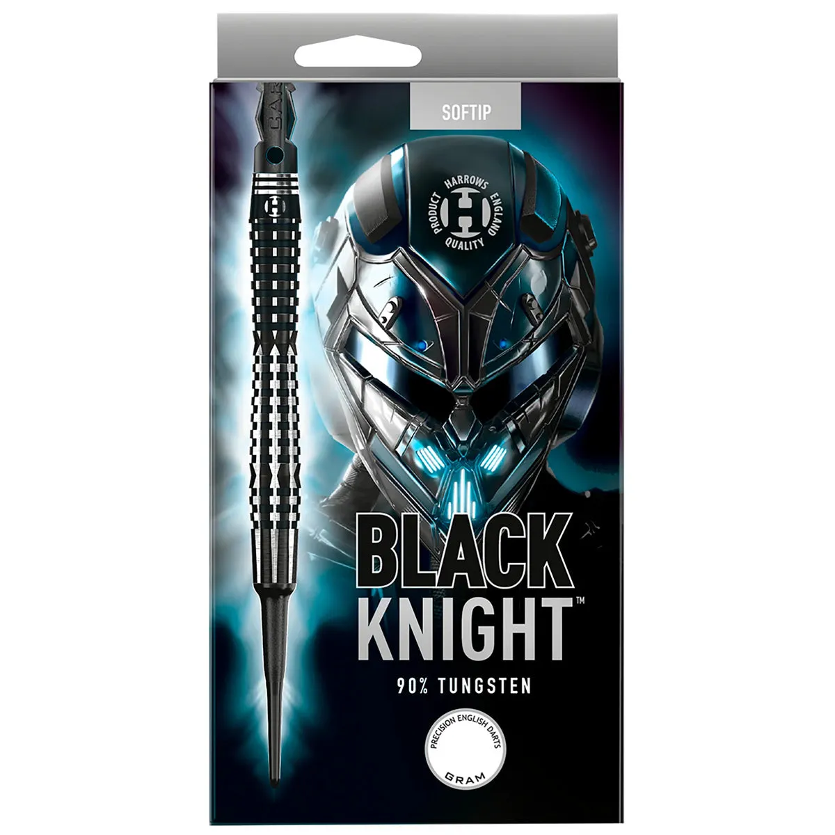 Black Knight 90% Tungsten Soft Tip Darts by Harrows