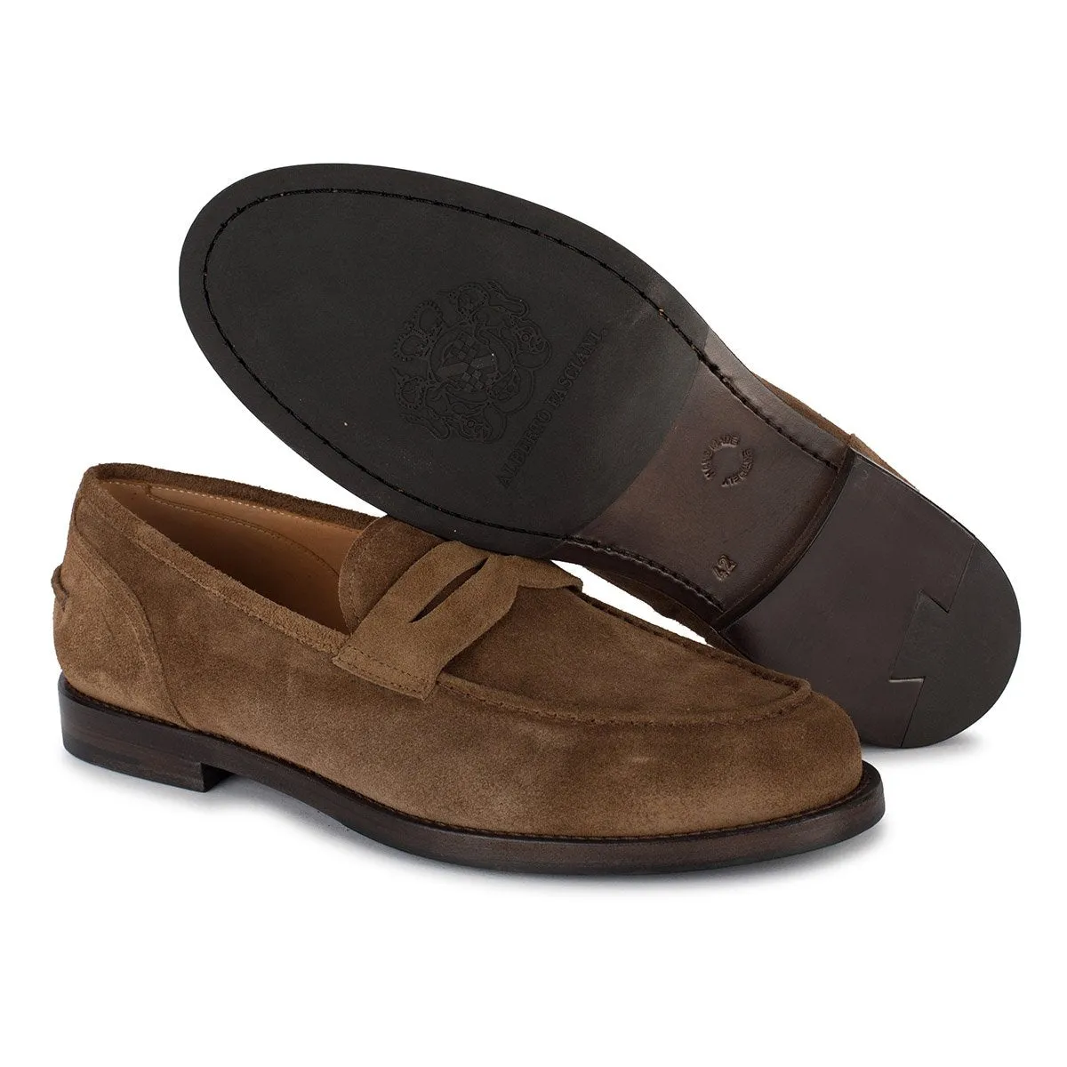 BRIAN 57020<br>Penny Loafer Sandalwood