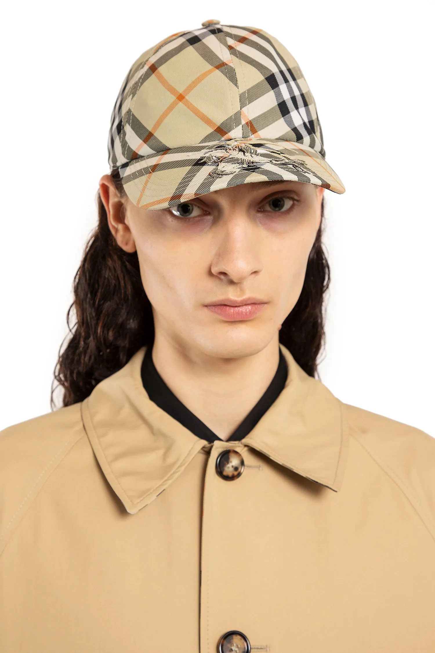 BURBERRY MAN BEIGE HATS