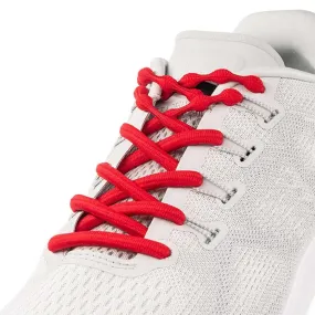 Caterpy Air No-Tie Laces in Ruby Red