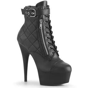 DELIGHT-600-05 Pleaser Shoes Sexy Platform Lace Up Ankle Bootie