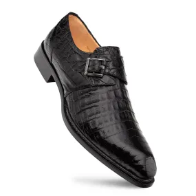 Gigolo Crocodile Monk Strap | Mezlan