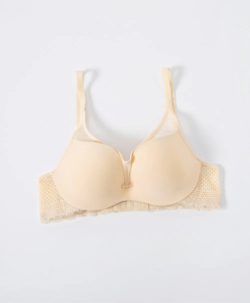 Graceful Fairy Wired Push Up Demi Bra