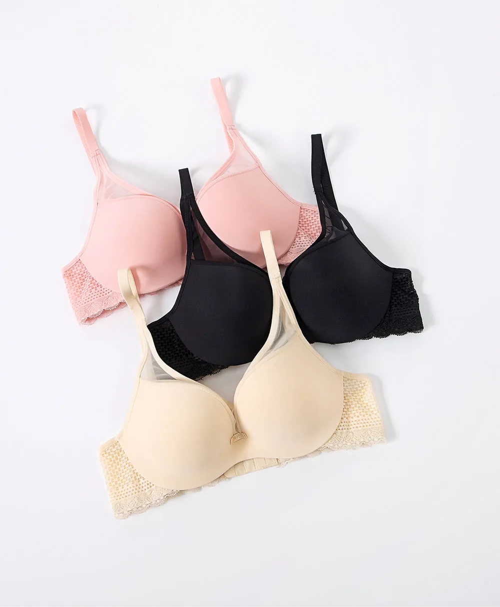 Graceful Fairy Wired Push Up Demi Bra