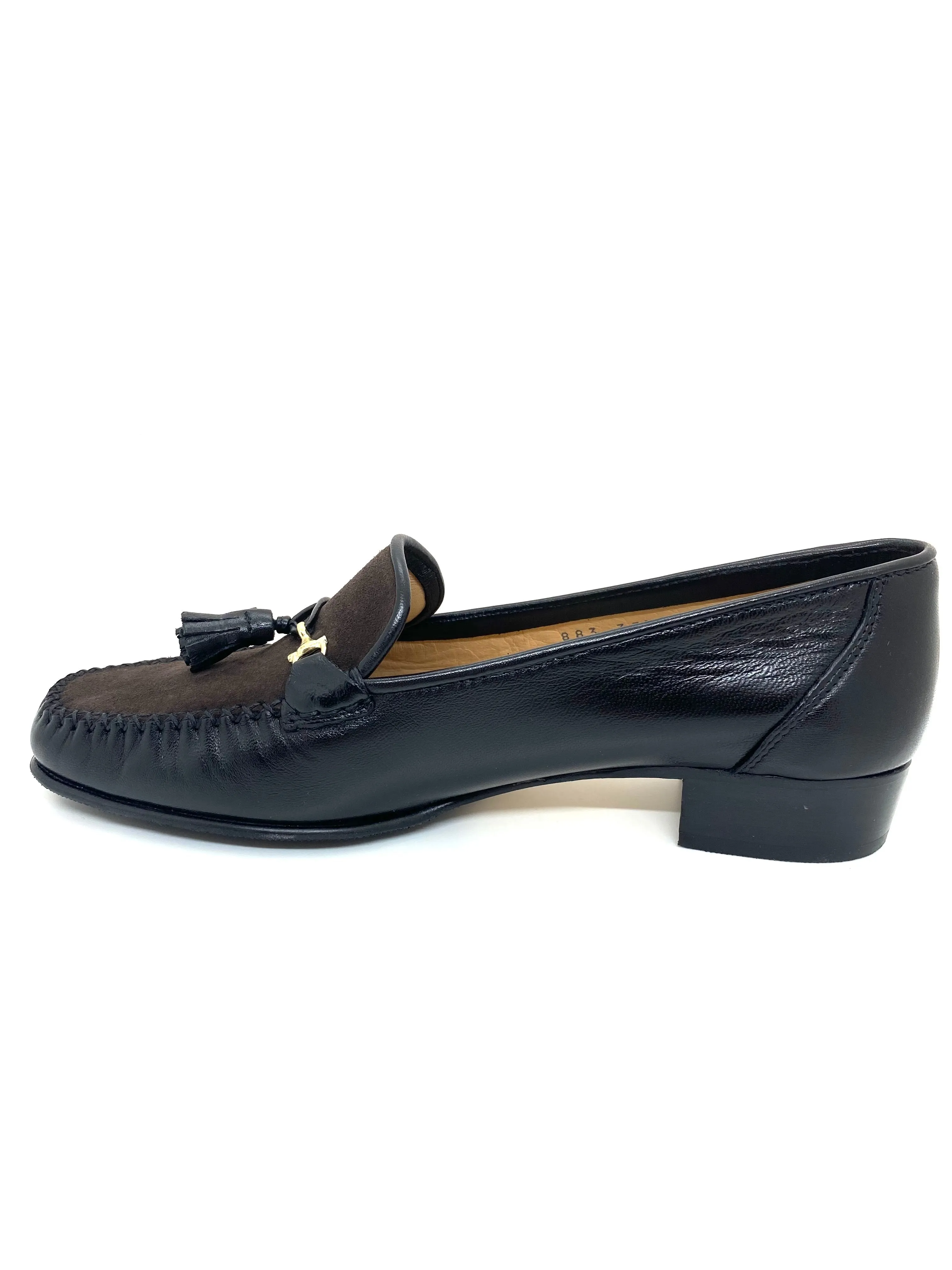 HB Ladies Tassel Trim Moccasin