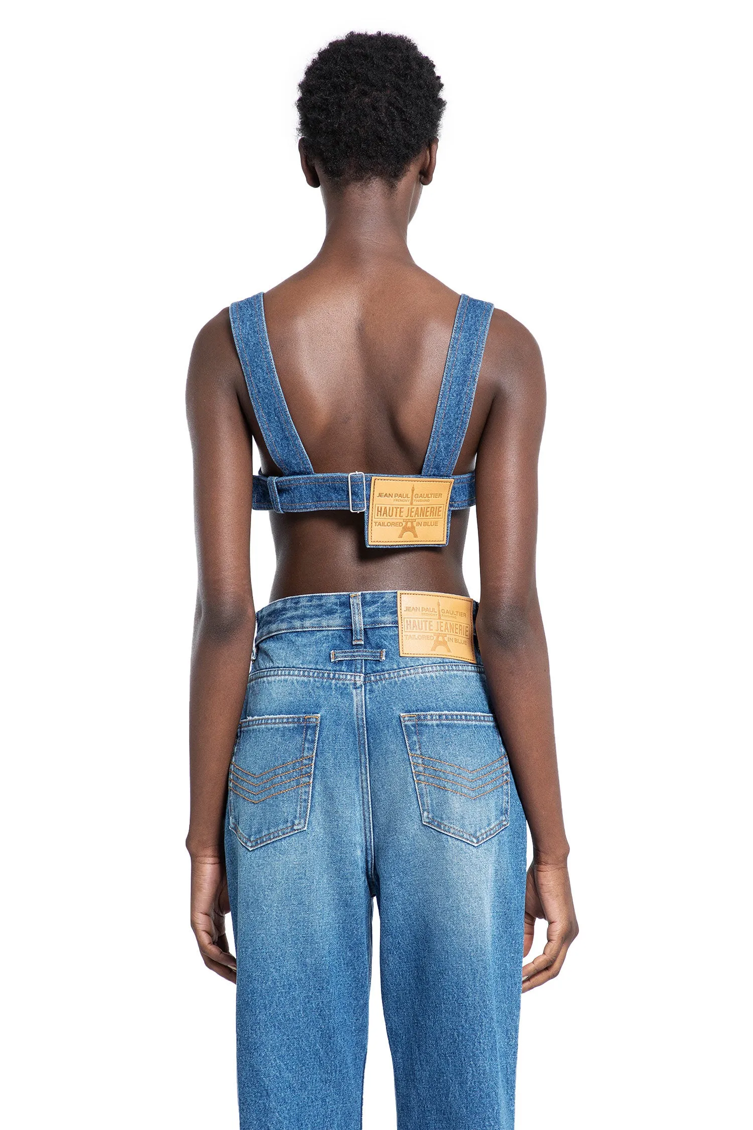 JEAN PAUL GAULTIER WOMAN BLUE TOPS