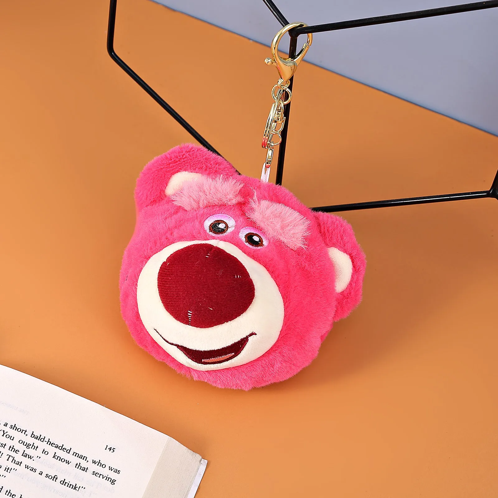 Lotso Huggin Bear 2 In 1 Pouch & Keychain.