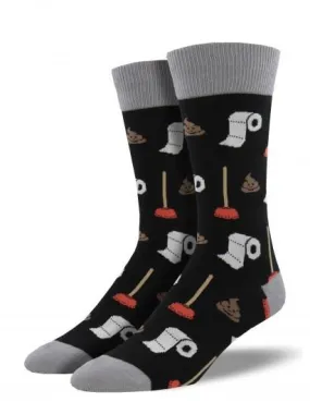 Men's Potty Party Graphic Socks