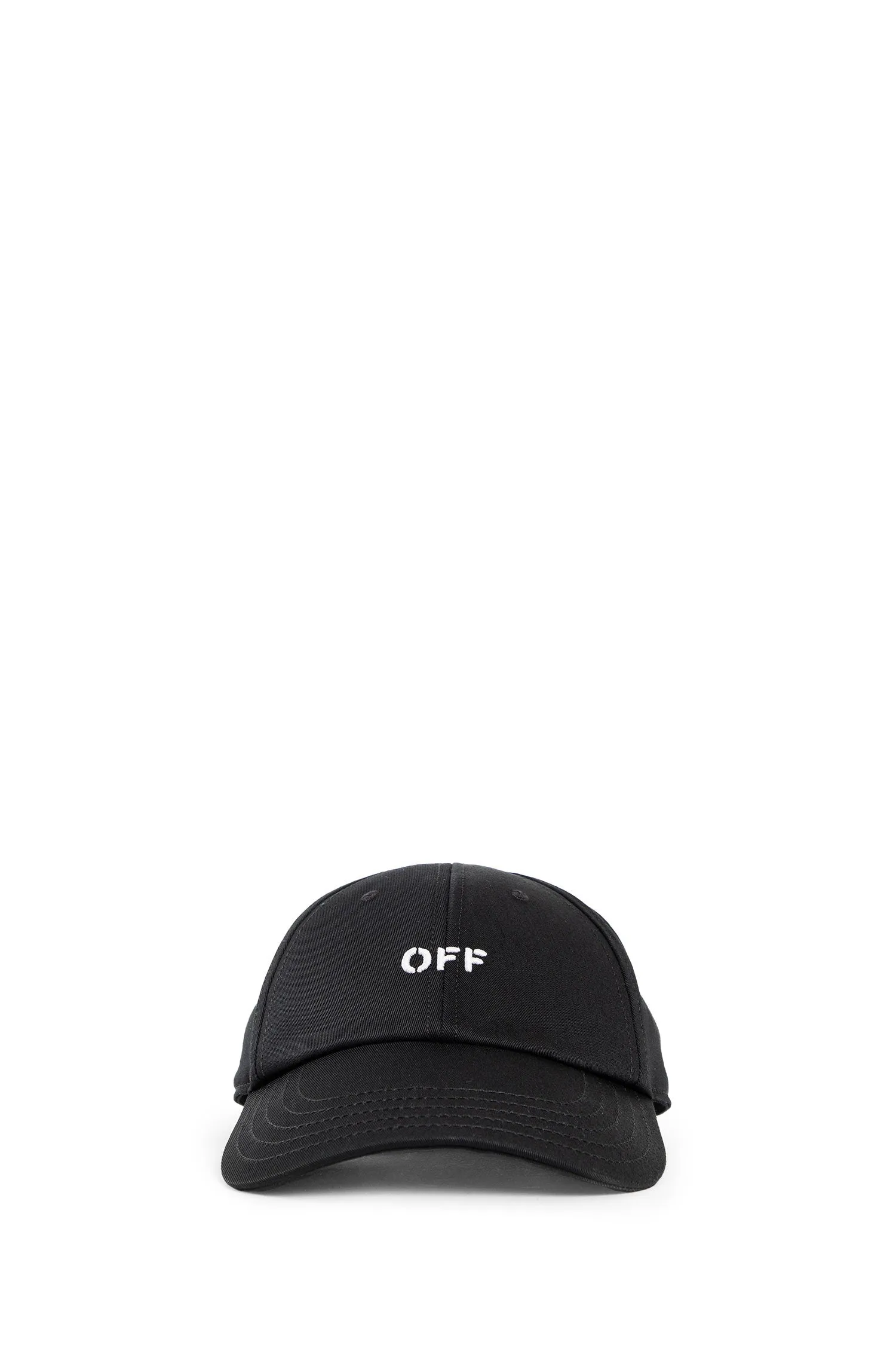 OFF-WHITE MAN BLACK HATS