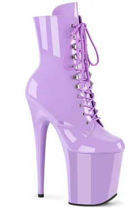 Pleaser USA Flamingo-1020 8inch Pleaser Boots - Patent Lavender