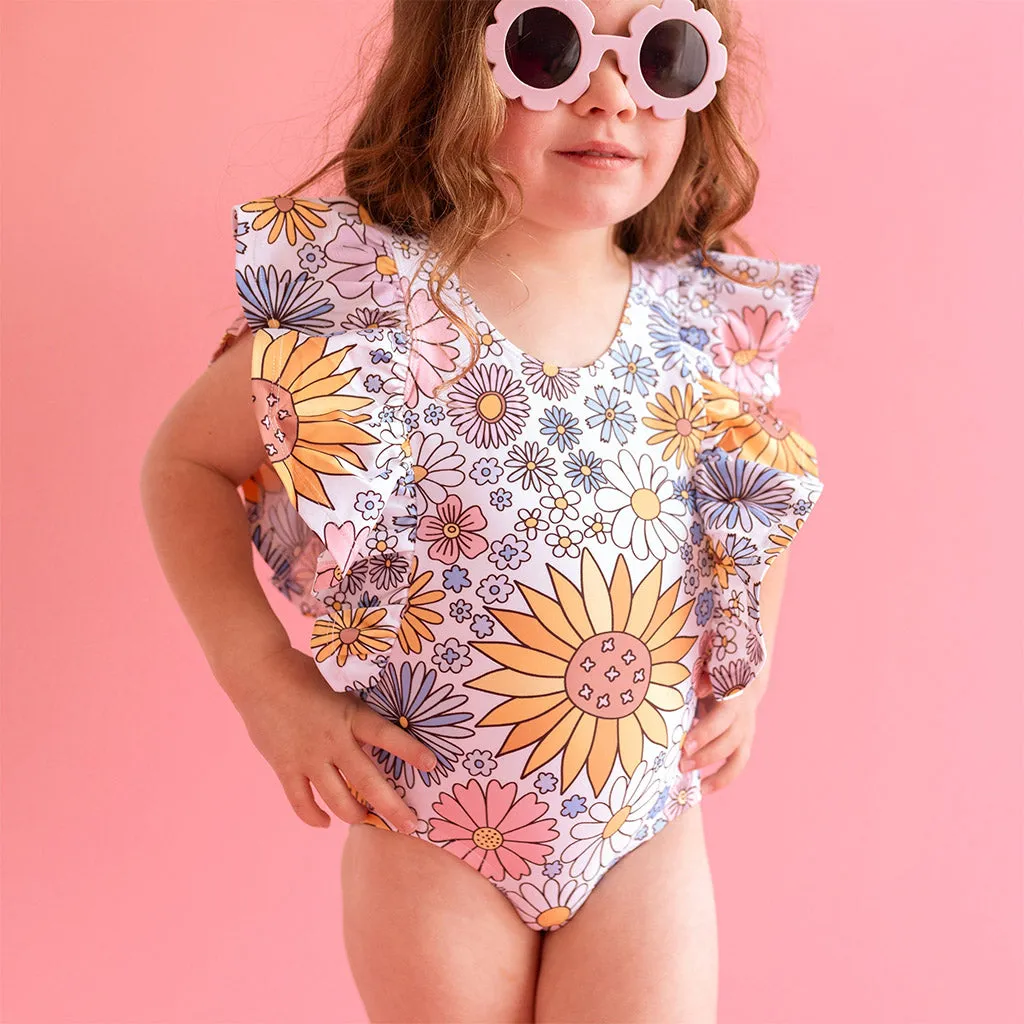 Presley Jane Flutter Sleeve One Piece Swimsuit