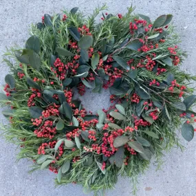 Rosemary & Berry Wreath