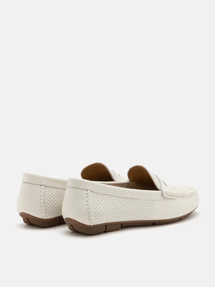 Samara Perforated Moccasins