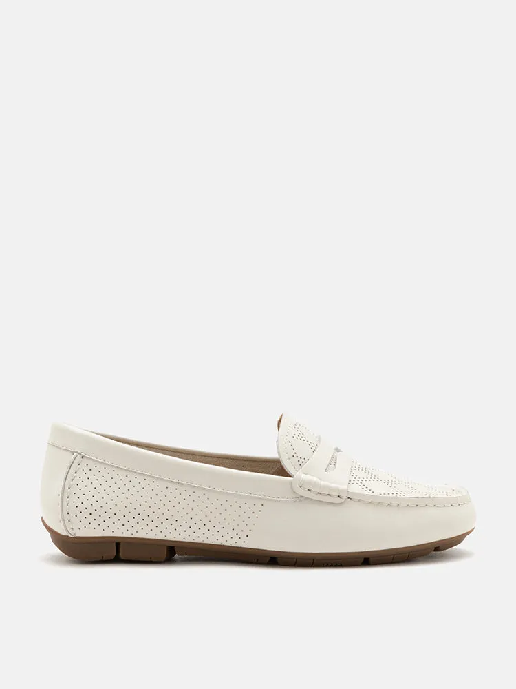 Samara Perforated Moccasins