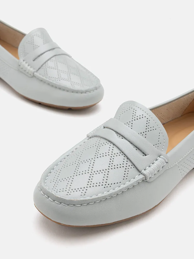 Samara Perforated Moccasins