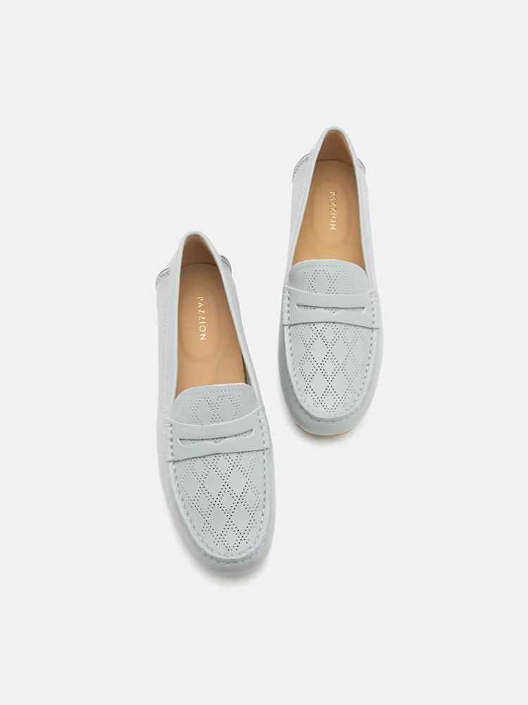 Samara Perforated Moccasins