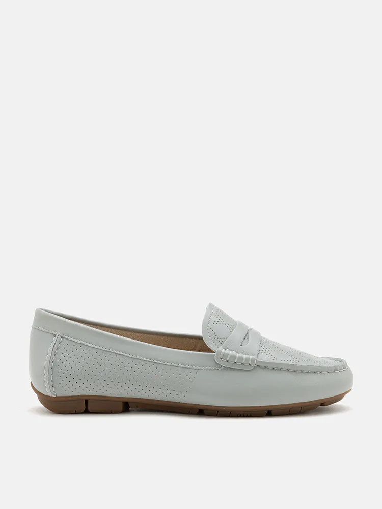 Samara Perforated Moccasins