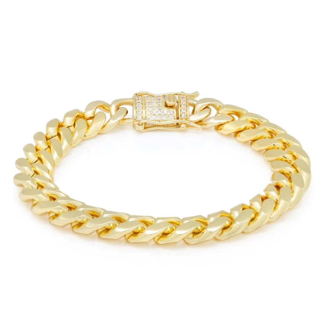 Solid Gold 12mm Miami Cuban Link Bracelet