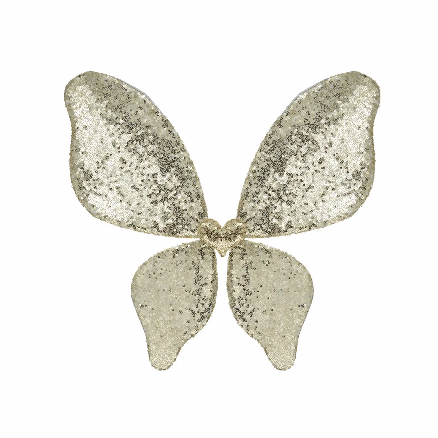 Sparkle Sequin Wings - Gold